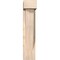 Ekena Millwork Traditional Block Smooth Bracket w/ Offset Brace, Douglas Fir, 5 1/2"W x 14"D x 26"H BKT0604X14X26TRA05SDF - alternate 3